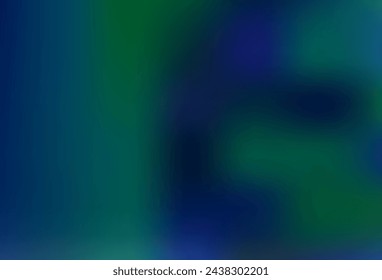 Dark BLUE vector abstract blurred background. An elegant bright illustration with gradient. Brand new style for your business design.