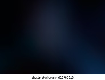 Dark BLUE vector abstract blurred background. Blurry abstract design. The textured pattern can be used for background. 