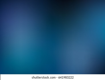 Dark BLUE vector abstract blurred pattern. A vague abstract illustration with gradient. The completely new template can be used for your brand book.