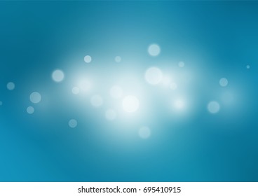 Dark BLUE vector abstract blurred template. Shining colored illustration in a brand-new style. The elegant pattern can be used as part of a brand book.