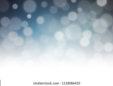 Dark BLUE vector abstract bokeh pattern. Shining colorful illustration in a Brand new style. The elegant pattern for brand book.