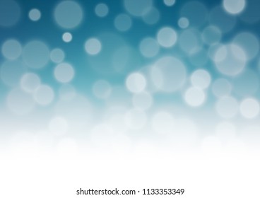 Dark BLUE vector abstract bokeh pattern. Shining colorful illustration in a Brand new style. The best blurred design for your business.