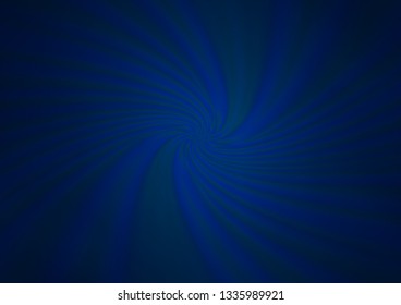 Dark BLUE vector abstract bokeh pattern. Colorful illustration in abstract style with gradient. The template can be used for your brand book.