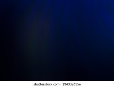 Dark BLUE vector abstract bokeh pattern. Colorful illustration in abstract style with gradient. The template for backgrounds of cell phones.