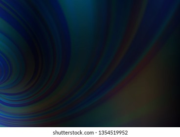 Dark BLUE vector abstract bokeh pattern. Shining colorful illustration in a Brand new style. A new texture for your design.