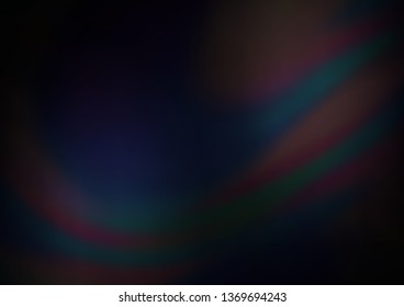 Dark BLUE vector abstract bokeh pattern. Glitter abstract illustration with an elegant design. Brand new design for your business.