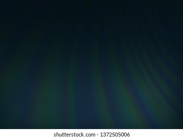 Dark BLUE vector abstract bokeh pattern. Colorful illustration in abstract style with gradient. A completely new template for your design.