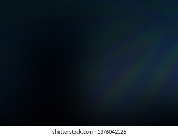 Dark BLUE vector abstract bokeh pattern. Colorful abstract illustration with gradient. Brand new design for your business.