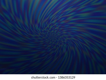 Dark BLUE vector abstract bokeh pattern. A completely new color illustration in a bokeh style. The template can be used for your brand book.
