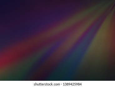 Dark BLUE vector abstract bokeh pattern. Creative illustration in halftone style with gradient. A completely new template for your design.