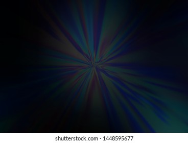 Dark BLUE vector abstract bokeh pattern. A completely new color illustration in a bokeh style. The blurred design can be used for your web site.