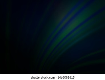 Dark BLUE vector abstract bokeh pattern. A vague abstract illustration with gradient. A completely new template for your design.