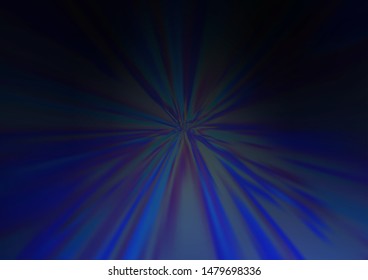 Dark BLUE vector abstract bokeh pattern. A completely new color illustration in a bokeh style. The template can be used for your brand book.