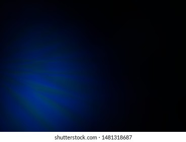 Dark BLUE vector abstract bokeh pattern. Colorful illustration in abstract style with gradient. The best blurred design for your business.
