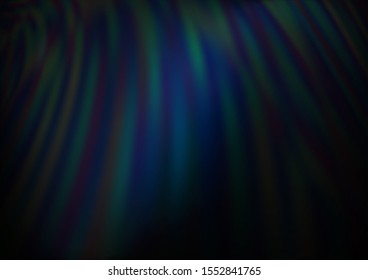 Dark BLUE vector abstract bokeh pattern. A completely new color illustration in a bokeh style. The best blurred design for your business.