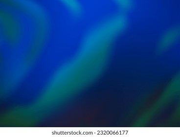 Dark BLUE vector abstract bokeh pattern. Colorful abstract illustration with gradient. A completely new design for your business.