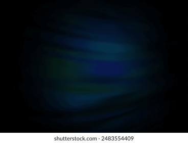 Dark BLUE vector abstract bokeh pattern. Colorful abstract illustration with gradient. A completely new design for your business.