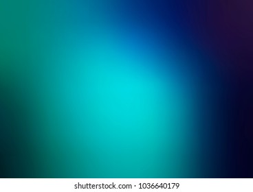 DARK BLUE vector abstract bright background. Brand-new colored illustration in blurry style with gradient. A new texture for your design.