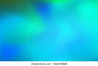 Dark BLUE vector abstract bright template. Glitter abstract illustration with an elegant design. The completely new template can be used for your brand book.