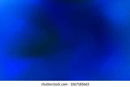 Dark BLUE vector abstract bright pattern. A completely new color illustration in a vague style. The best blurred design for your business.