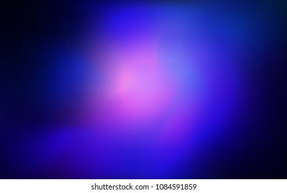 Dark BLUE vector abstract bright texture. A vague abstract illustration with gradient. A new texture for your design.