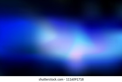 Dark BLUE vector abstract bright texture. An elegant bright illustration with gradient. A new texture for your design.