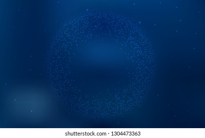 Dark BLUE vector abstract bright pattern. Abstract colorful illustration with gradient. New design for your business.