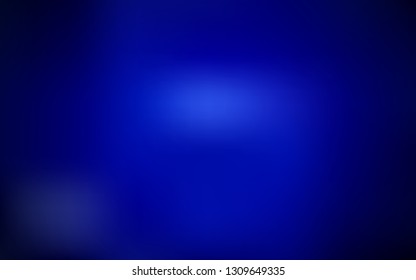 Dark BLUE vector abstract bright template. Glitter abstract illustration with gradient design. Smart design for your work.