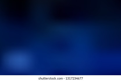 Dark BLUE vector abstract bright template. A completely new colored illustration in blur style. New style for your business design.