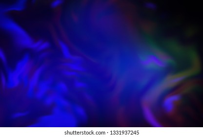 Dark BLUE vector abstract bright texture. Abstract colorful illustration with gradient. Blurred design for your web site.