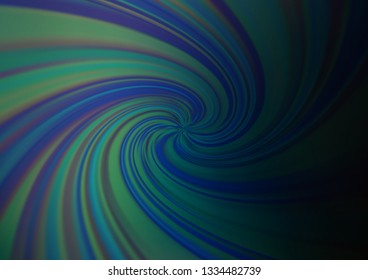 Dark BLUE vector abstract bright template. A vague abstract illustration with gradient. The template can be used for your brand book.