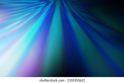 Dark BLUE vector abstract bright pattern. A completely new colored illustration in blur style. New way of your design.