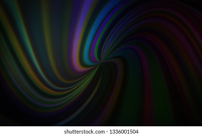 Dark BLUE vector abstract bright template. A completely new colored illustration in blur style. Elegant background for a brand book.