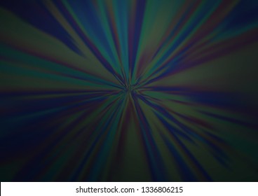 Dark BLUE vector abstract bright background. A vague abstract illustration with gradient. A completely new template for your design.