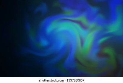 Dark BLUE vector abstract bright pattern. New colored illustration in blur style with gradient. Background for designs.