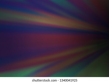 Dark BLUE vector abstract bright template. Creative illustration in halftone style with gradient. A completely new template for your design.