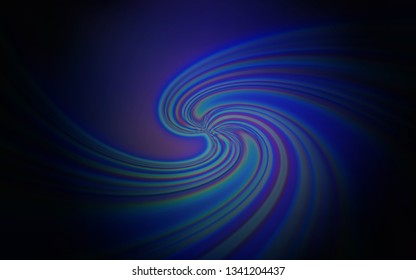 Dark BLUE vector abstract bright texture. New colored illustration in blur style with gradient. New design for your business.