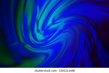 Dark BLUE vector abstract bright texture. A completely new colored illustration in blur style. New design for your business.