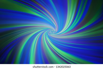 Dark BLUE vector abstract bright pattern. Abstract colorful illustration with gradient. New way of your design.