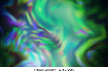 Dark BLUE vector abstract bright texture. Modern abstract illustration with gradient. New way of your design.