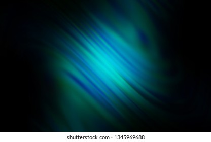 Dark BLUE vector abstract bright pattern. A completely new colored illustration in blur style. Background for designs.