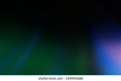 Dark BLUE vector abstract bright template. New colored illustration in blur style with gradient. Completely new design for your business.