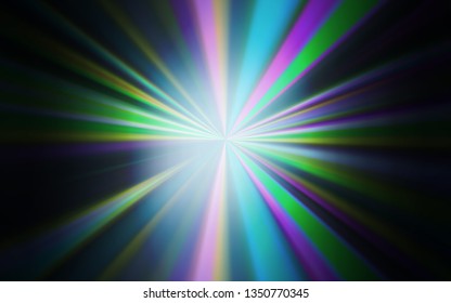 Dark BLUE vector abstract bright template. Creative illustration in halftone style with gradient. Completely new design for your business.