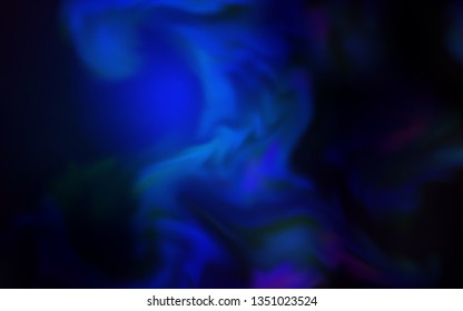 Dark BLUE vector abstract bright texture. Modern abstract illustration with gradient. New design for your business.