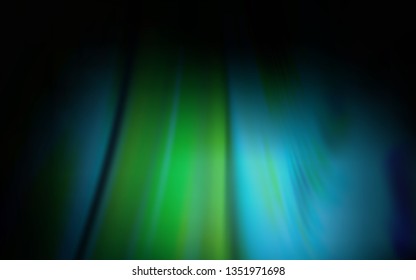 Dark BLUE vector abstract bright template. Modern abstract illustration with gradient. Background for designs.