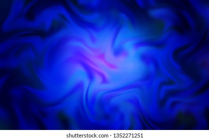 Dark BLUE vector abstract bright pattern. Abstract colorful illustration with gradient. The best blurred design for your business.