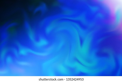 Dark BLUE vector abstract bright template. Colorful illustration in abstract style with gradient. Completely new design for your business.