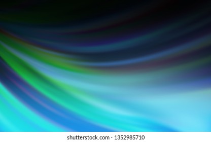 Dark BLUE vector abstract bright template. An elegant bright illustration with gradient. Background for a cell phone.
