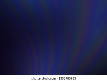 Dark BLUE vector abstract bright template. Colorful illustration in blurry style with gradient. The elegant pattern for brand book.
