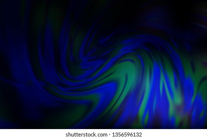 Dark BLUE vector abstract bright pattern. Shining colored illustration in smart style. New style design for your brand book.